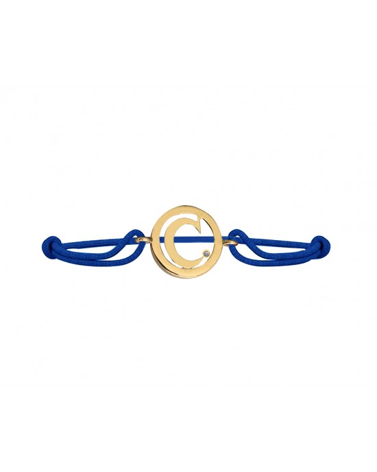 Alphabet C Gold Bracelet Alphabet C Gold Bracelet