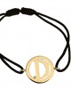 Alphabet D Gold Bracelet Alphabet D Gold Bracelet