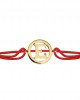 Alphabet E Gold Bracelet Alphabet E Gold Bracelet