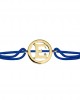 Alphabet E Gold Bracelet Alphabet E Gold Bracelet