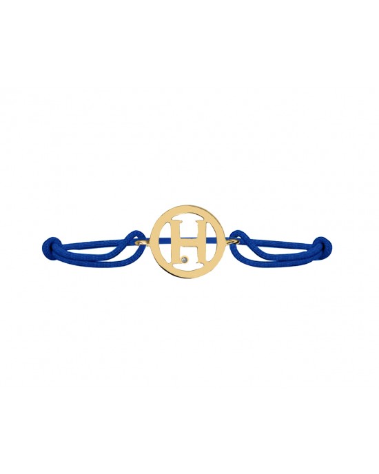 Alphabet H Gold Bracelet Alphabet H Gold Bracelet