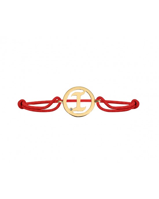 Alphabet I Gold Bracelet Alphabet I Gold Bracelet