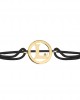 Alphabet L Gold Bracelet Alphabet L Gold Bracelet