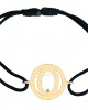 Alphabet O Gold Bracelet Alphabet O Gold Bracelet