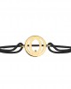 Alphabet O Gold Bracelet Alphabet O Gold Bracelet