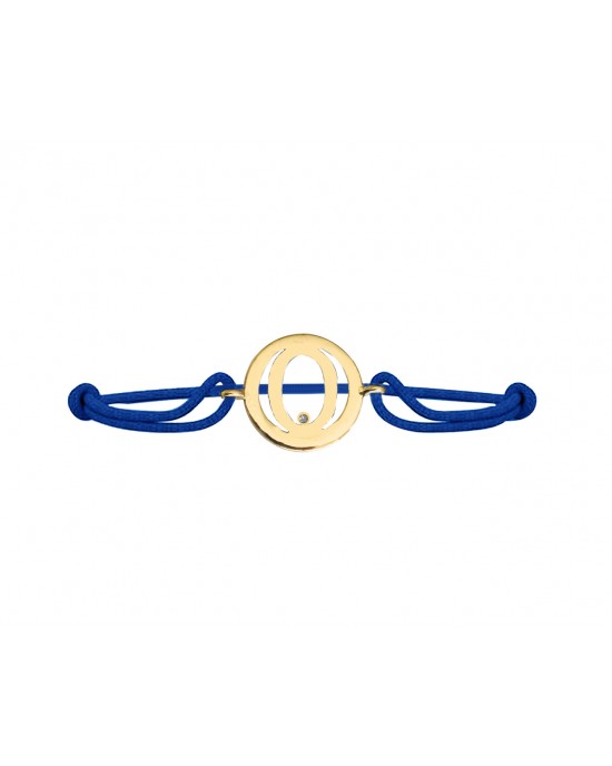 Alphabet O Gold Bracelet Alphabet O Gold Bracelet