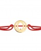 Alphabet O Gold Bracelet Alphabet O Gold Bracelet
