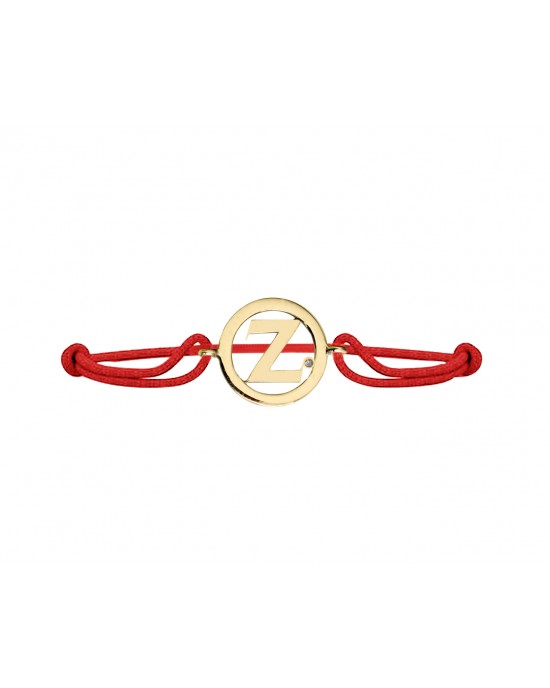 Alphabet Z Gold Bracelet Alphabet Z Gold Bracelet
