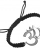 Aumkaara calligraphic Om bracelet in silver Aumkaara calligraphic Om bracelet in silver