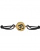 Gold Hallmarked 14k Om Rakhi On Adjustable Nylon Thread Gold Hallmarked 14k Om Rakhi On Adjustable Nylon Thread