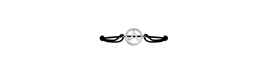 Alphabets Silver Bracelets Alphabets Silver Bracelets