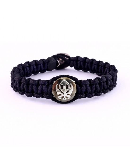 Wide Band Khanda Bracelet in Silver for Men Wide Band Khanda Bracelet in Silver for Men