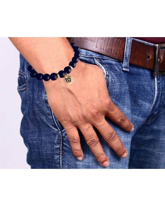 Ik Onkaar Gold Bracelet for Men Ik Onkaar Gold Bracelet for Men