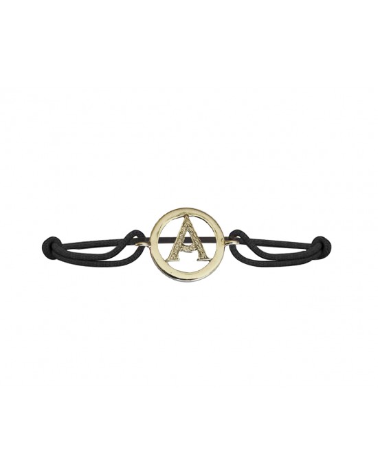 Alphabets Bracelet with diamonds A Alphabets Bracelet with diamonds A