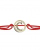 Alphabets Bracelet with Diamond C Alphabets Bracelet with Diamond C