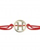 Alphabets bracelet with diamonds H Alphabets bracelet with diamonds H