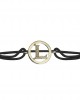 Alphabets Bracelet with Diamonds L Alphabets Bracelet with Diamonds L