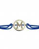 Alphabet Bracelet with Diamonds M Alphabet Bracelet with Diamonds M