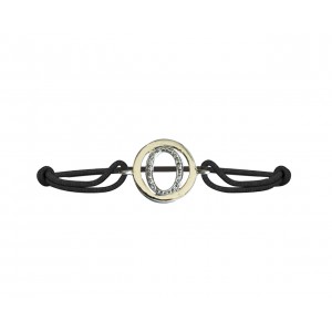 Alphabet Bracelet with diamonds O