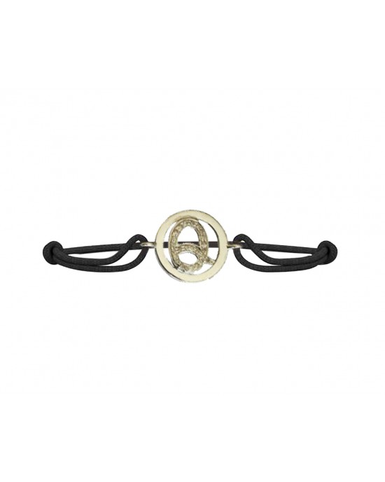 Alphabets Bracelet with diamonds Q Alphabets Bracelet with diamonds Q