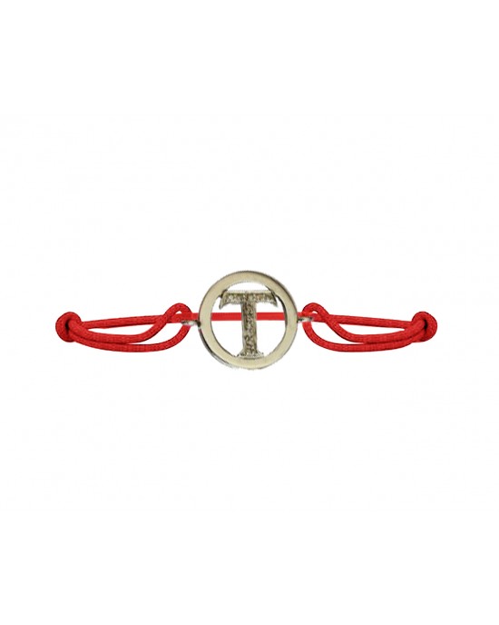 Alphabet bracelet with Diamonds T Alphabet bracelet with Diamonds T
