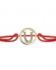 Alphabets Bracelet with diamonds U Alphabets Bracelet with diamonds U