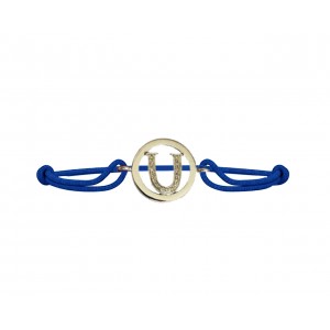 Alphabets Bracelet with diamonds U