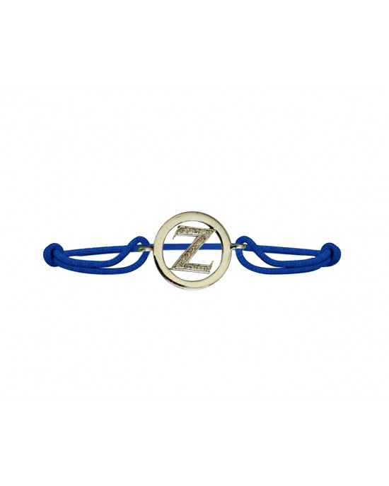Alphabet Bracelet with diamonds Z Alphabet Bracelet with diamonds Z