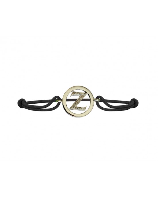 Alphabet Bracelet with diamonds Z Alphabet Bracelet with diamonds Z