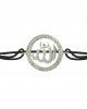 Allah Bracelet in silver Studded with 0.25cts Diamond Allah Bracelet in silver Studded with 0.25cts Diamond