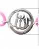 Allah Single Diamond Bracelet in Silver Allah Single Diamond Bracelet in Silver