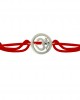 Om Single Diamond Bracelet Silver Om Single Diamond Bracelet Silver