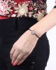 Om Inside Diamond Bracelet in Silver Om Inside Diamond Bracelet in Silver