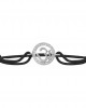 Om Border Diamond Bracelet in Silver 14mm Om Border Diamond Bracelet in Silver 14mm