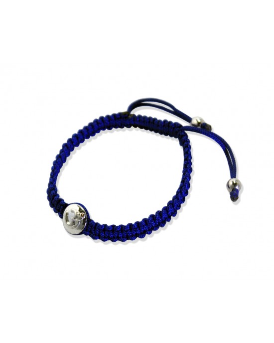 Om Bracelets in Chakra Colors with Diamond in Silver Om Bracelets in Chakra Colors with Diamond in Silver