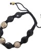 Ik Onkaar Bracelet in Gold & Black Onyx Ik Onkaar Bracelet in Gold & Black Onyx