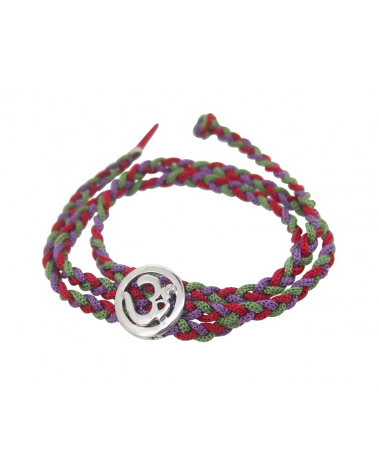 Flourescent Special Om Rakhi Bracelets 