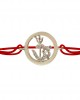 Om Shakti Bracelet in Gold with Diamond Om Shakti Bracelet in Gold with Diamond