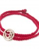 Om Single Diamond Gold Bracelet cum Pendant Om Single Diamond Gold Bracelet cum Pendant