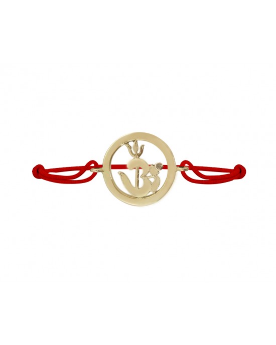 Om Shakti in Gold Om Shakti in Gold