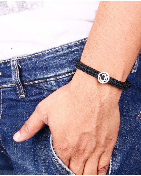 Aumkaara Gents Bracelet in Silver Aumkaara Gents Bracelet in Silver