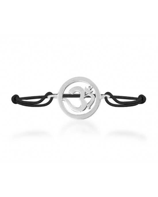 Aum Bracelet in Silver Aum Bracelet in Silver