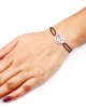 Aum Bracelet in Silver Aum Bracelet in Silver