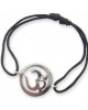 Aum Bracelet in Silver Aum Bracelet in Silver