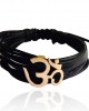 Wide Om Gold Bracelet Wide Om Gold Bracelet