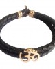 Gold Om Men’s Bracelet Gold Om Men’s Bracelet