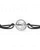 Om Diamond Bracelet in Silver Om Diamond Bracelet in Silver