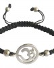 Auspicious Aum Charm Silver Bracelet for Girls Auspicious Aum Charm Silver Bracelet for Girls