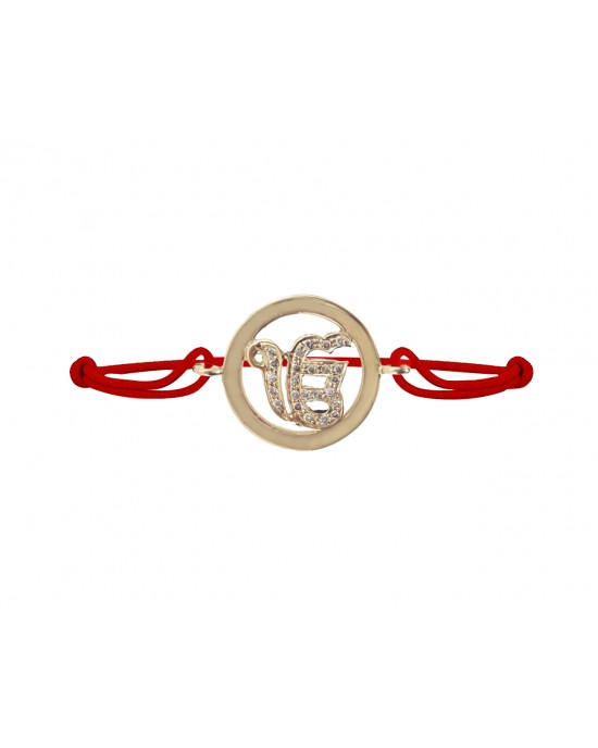 Ik Onkaar Inside Diamond Gold Bracelet Ik Onkaar Inside Diamond Gold Bracelet