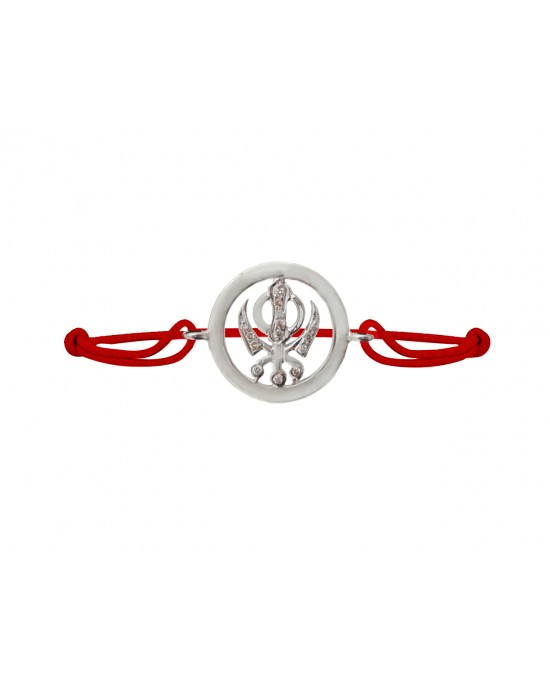 Khanda Inside Diamond Bracelet Khanda Inside Diamond Bracelet